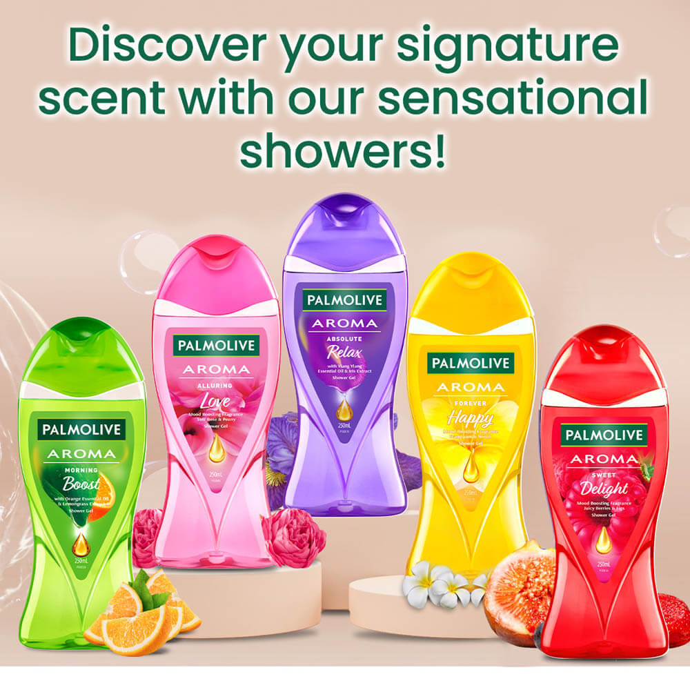 Discover your signature scent with our sensational showers 